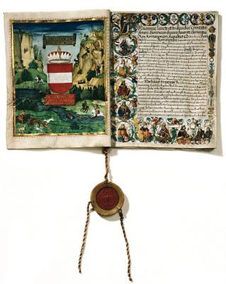 Privilegium maius Privilegium maius Historische Bilder (IMAGNO