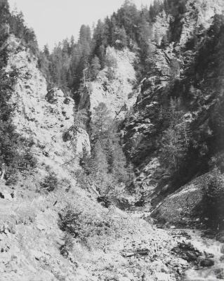 Schlucht in Vierschach, © IMAGNO/Austrian Archives