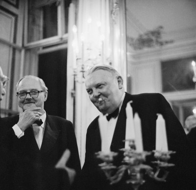 Julius Raab und Ludwig Erhard, © IMAGNO/Barbara Pflaum