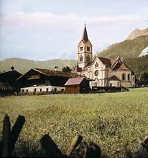 Die Evangelische Pfarrkirche in Ramsau