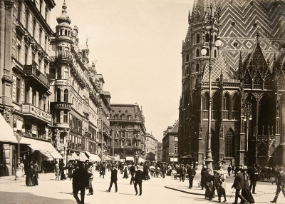 Stephansplatz in Wien, © IMAGNO/Austrian Archives