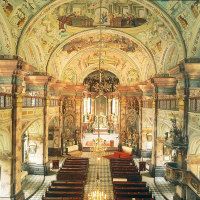 Kirche des Zisterzienserstifts Rein in der Steiermark, © IMAGNO/Gerhard Trumler