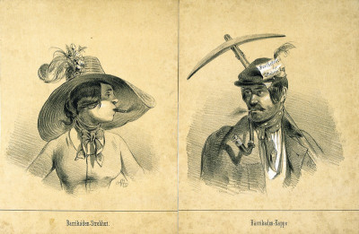 Karikaturen zur Wiener Revolution 1848, © IMAGNO/Austrian Archives