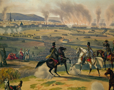 Kaiserliche Truppen attackieren Wien, © IMAGNO/Austrian Archives (AA)