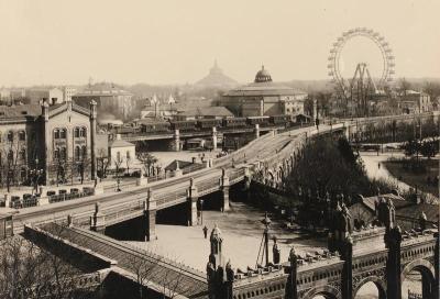 Prater mit Riesenrad und Circus Renz und Rotunde, © IMAGNO/Austrian Archives