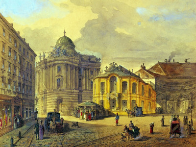 Altes Hoftheater neben der Hofburg, © IMAGNO/Wien Museum