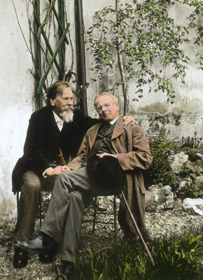 Peter Rosegger und Franz Keim, © IMAGNO/Öst. Volkshochschularchiv