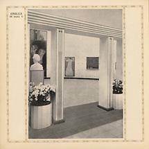 Internationale Kunstaustellung Rom 1911, Österreichischer Pavillon - Blick in den Klimt-Saal