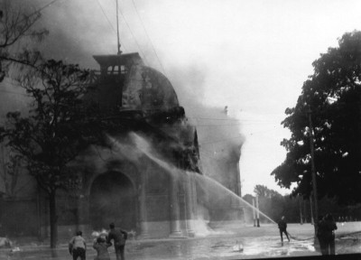 Brand der Rotunde, © IMAGNO/Austrian Archives