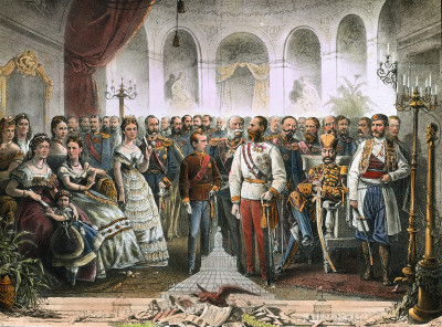 Eröffnung der Weltausstellung durch Kaiser Franz Joseph I, © IMAGNO/Öst. Volkshochschularchiv