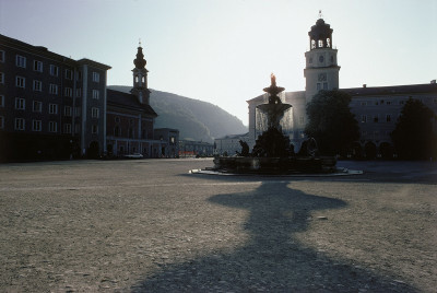 Salzburger Residenzplatz, © IMAGNO/Franz Hubmann
