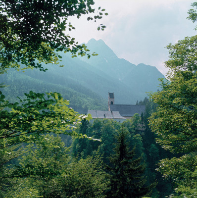 Wallfahrtskirche in Fiecht, St. Georgenberg bei Schwaz, © IMAGNO/Gerhard Trumler