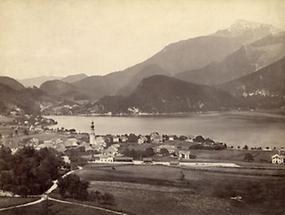 Blick auf St. Gilgen am Wolfgangsee