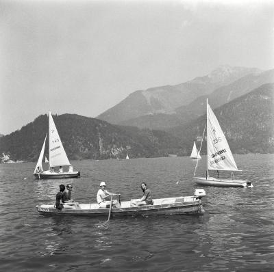 Segeln vor St. Gilgen, © IMAGNO/Archiv Hajek