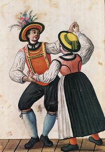 Tanzendes Paar St. Johann im Pongau
