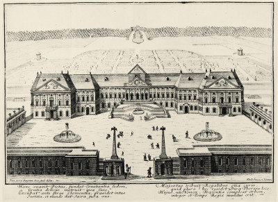 Ansicht des Schlosses Schönbrunn, © IMAGNO/ÖNB