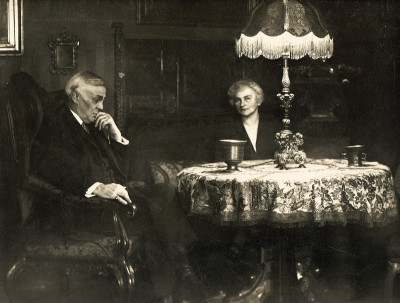 Karl Schönherr mit seiner Frau, © IMAGNO/Austrian Archives
