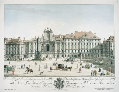 Wien: Platz Am Hof mit Palais Collalto, © IMAGNO/Austrian Archives