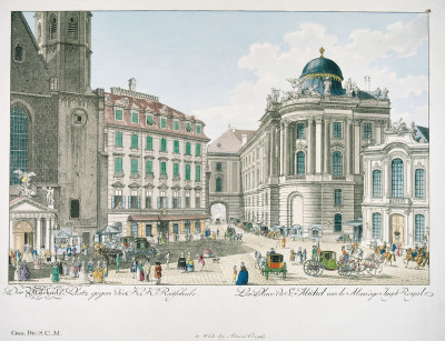 Michaelerplatz mit Michaelerkirche, © IMAGNO/Austrian Archives