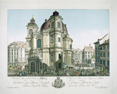 Peterskirche und Petersplatz, © IMAGNO/Austrian Archives