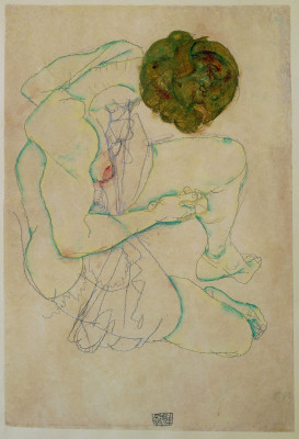 Sitzender Frauenakt (Seated Female Nude), © IMAGNO/Austrian Archives