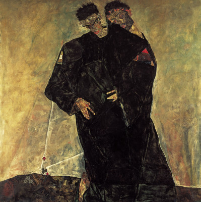 Die Eremiten: Egon Schiele and Gustav Klimt, © IMAGNO/Austrian Archives