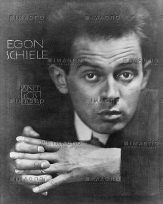 Portrait Egon Schiele. Photographie. 1914.