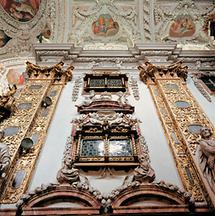 Inneres der Stiftskirche in Schlierbach