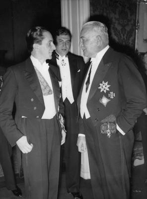 Guido Schmidt und Konstantin Neurath, © IMAGNO/Austrian Archives (S)