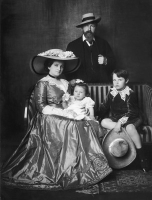 Arthur Schnitzler mit Familie, © IMAGNO/Austrian Archives