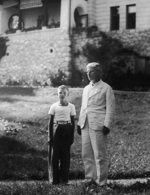 Kurt Schuschnigg mit seinem Sohn, © IMAGNO/Austrian Archives