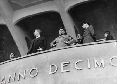 Kurt Schuschnigg und Benito Mussolini, © IMAGNO/Austrian Archives (S)