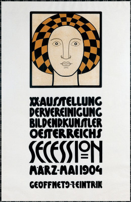 Plakat für XX. Austellung der Wiener Secession, © IMAGNO/Austrian Archives