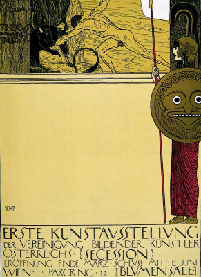 Plakat für die 1. Ausstellung der Secession, © IMAGNO/Wien Museum