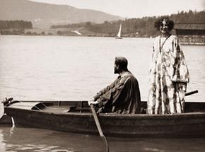 Gustav Klimt mit Emilie Flöge