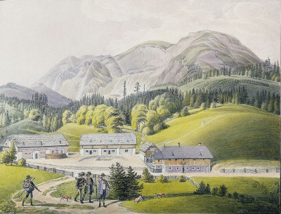 Der Brandhof bei Seewiesen, © IMAGNO/Austrian Archives