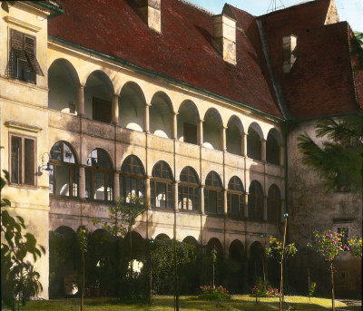 Hof von Schloss Seggau, © IMAGNO/Öst. Volkshochschularchiv