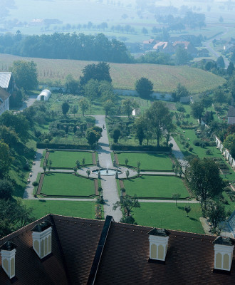 Barocke Gartenachse im Park des Stift Seitenstetten, © IMAGNO/Gerhard Trumler