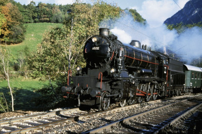 Semmeringbahn: Historische Dampflokomotive, © IMAGNO/Alliance for Nature