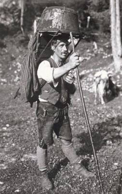 Senner aus dem oberösterreichischen Salzkammergut, © IMAGNO/Franz Hubmann