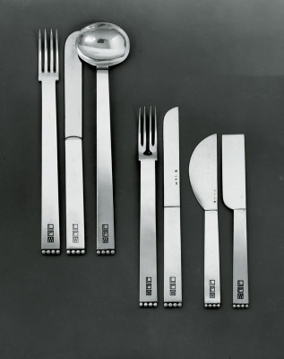 Teile eines Silberbestecks für Fritz und Lili Waerndorfer, © IMAGNO/Austrian Archives