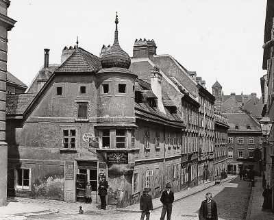 typisches Vorstadtwohnhaus am Spittelberg in Wien VII., © IMAGNO/Austrian Archives