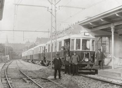 Elektrifizierung der Stadtbahn, © IMAGNO/Archiv Lunzer