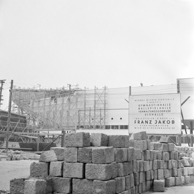 Bau der Wiener Stadthalle, © IMAGNO/Barbara Pflaum