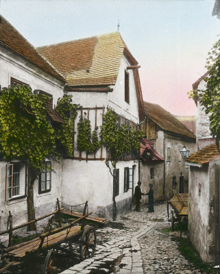 Gässchen in Stein an der Donau, © IMAGNO/Öst. Volkshochschularchiv