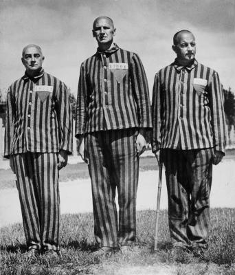 Häftlinge des ersten KZ-Transports nach Dachau, © IMAGNO/Austrian Archives