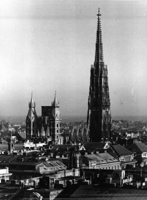 Blick auf den Stephansdom, © IMAGNO/ÖNB