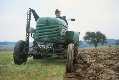 Ein legendärer Steyr-Traktor, © IMAGNO/Gerhard Trumler