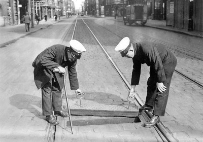 Strassenbahnarbeiter, © IMAGNO/Austrian Archives (S)