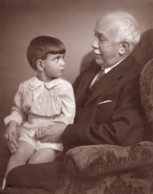 Richard Strauss mit Enkel, © IMAGNO/Archiv Setzer-Tschiedel